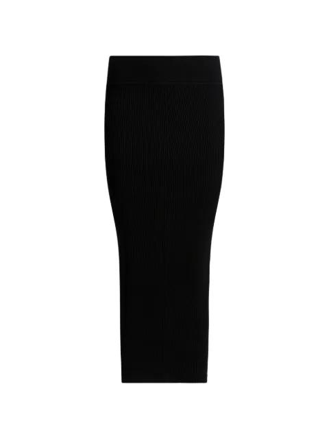 ribbed skirt by RICK OWENS