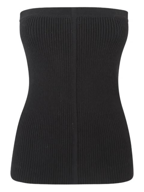 ribbed tube top by RICK OWENS