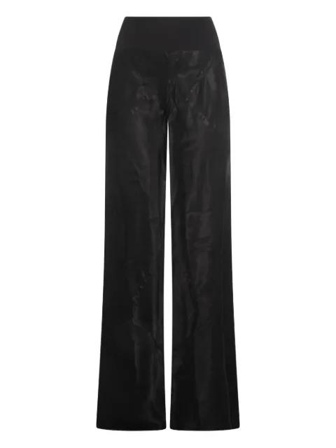 ribbed-waistband trousers by RICK OWENS