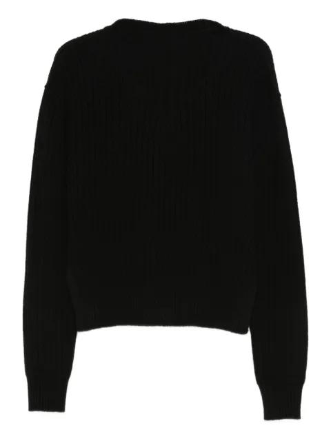 ribbed wool jumper by RICK OWENS