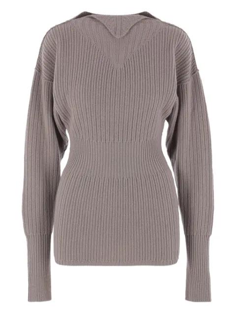 ribbed wool sweater by RICK OWENS
