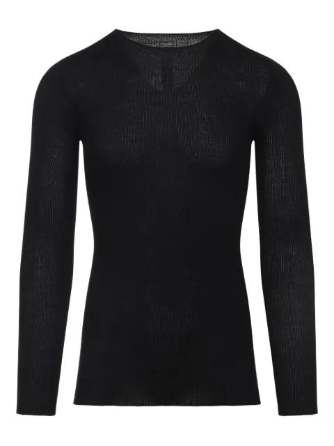 ribbed wool sweater by RICK OWENS