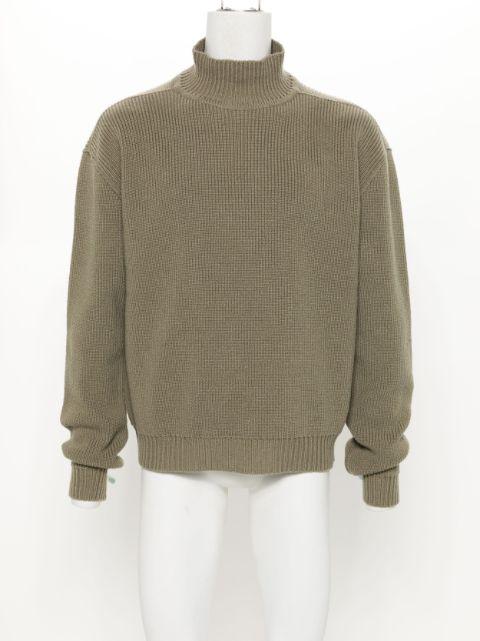 roll neck virgin-wool jumper by RICK OWENS