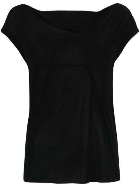 round neck short-sleeved T-shirt by RICK OWENS