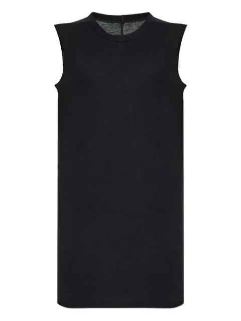 round-neck sleeveless vest by RICK OWENS