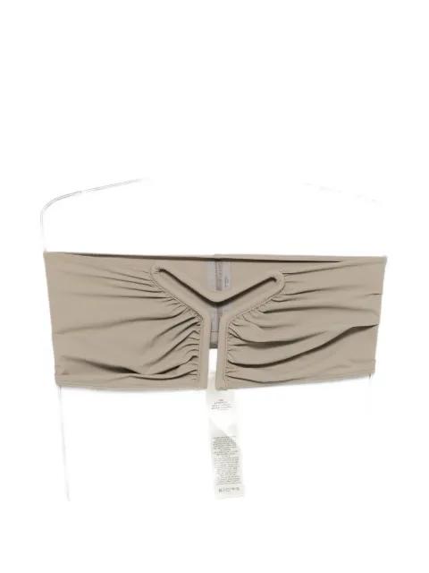 ruched bandeau by RICK OWENS
