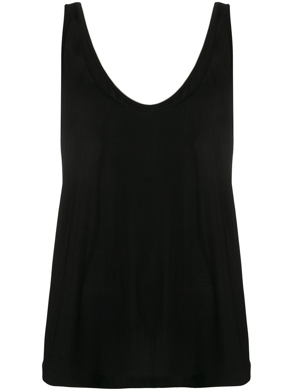 scoop neck tank top by RICK OWENS
