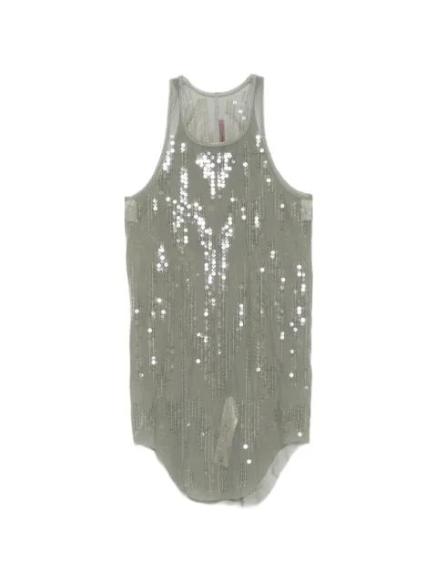 sequi- embellished top by RICK OWENS