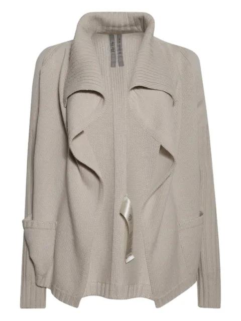 shawl cardigan by RICK OWENS
