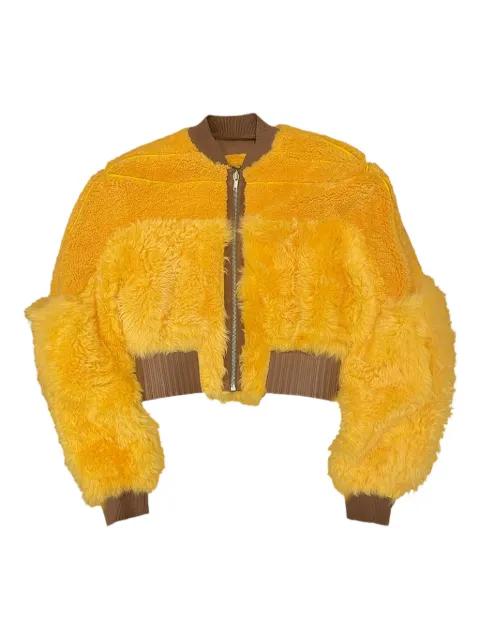 shearling bomber jacket by RICK OWENS