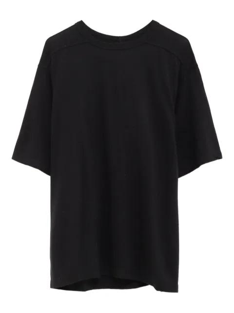 short-sleeve panelled top by RICK OWENS