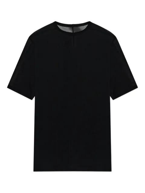 shoulder-seam T-shirt by RICK OWENS