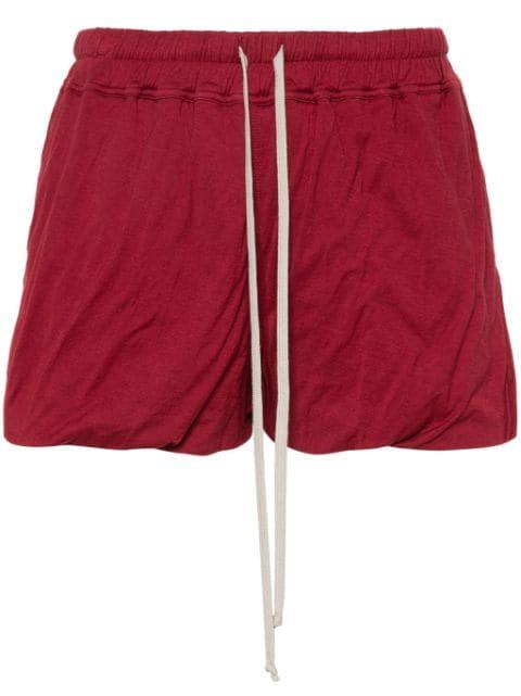 side-slits jersey shorts by RICK OWENS