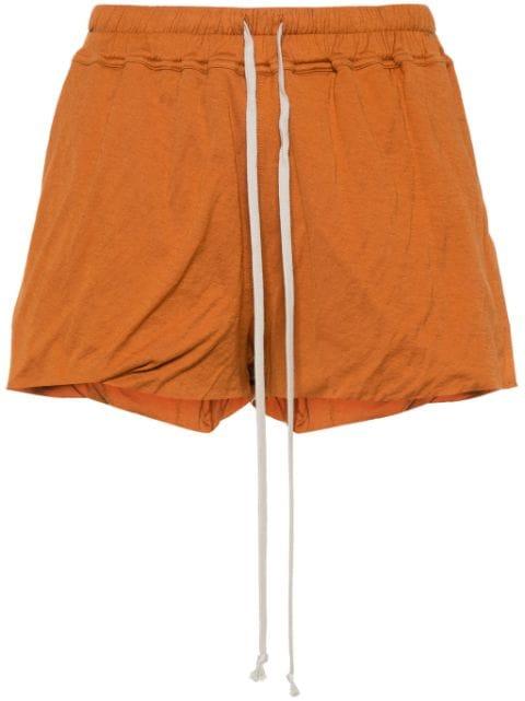 side-slits jersey shorts by RICK OWENS