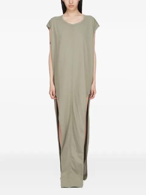 side-split sleeveless maxi dress by RICK OWENS