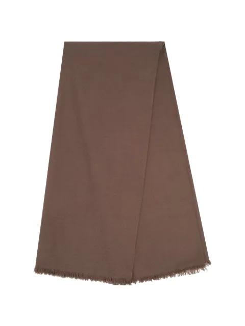 silk scarf by RICK OWENS