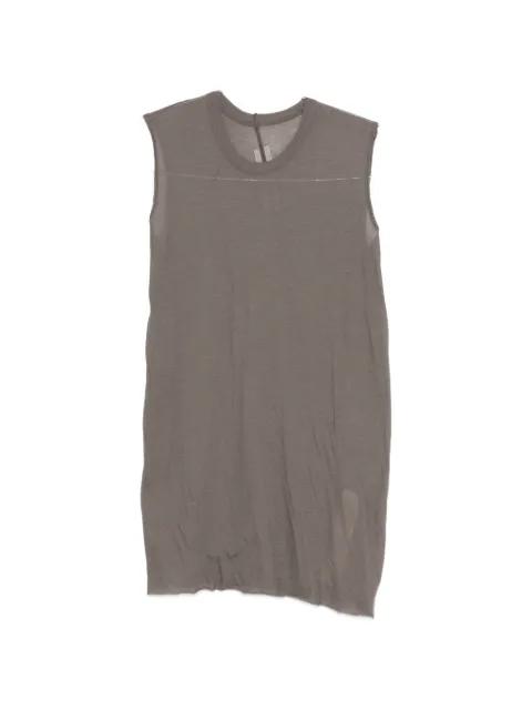 sleeveless T-shirt by RICK OWENS