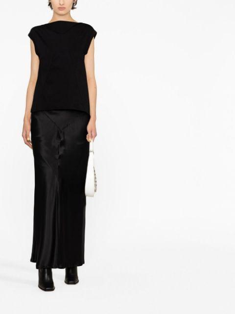 sleeveless cotton top by RICK OWENS
