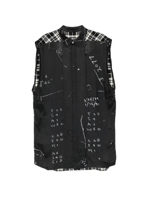 sleeveless top by RICK OWENS