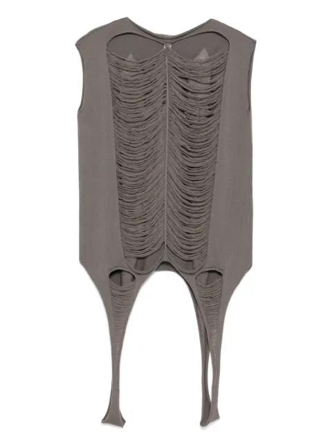 sleeveless top by RICK OWENS