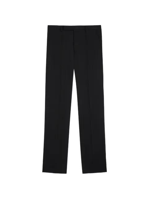 straight-leg wool trousers by RICK OWENS