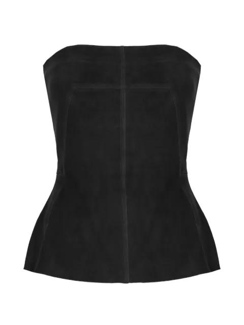 strapless top by RICK OWENS