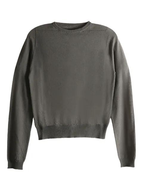 textured crew-neck sweater by RICK OWENS