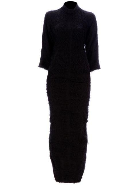 textured maxi dress by RICK OWENS