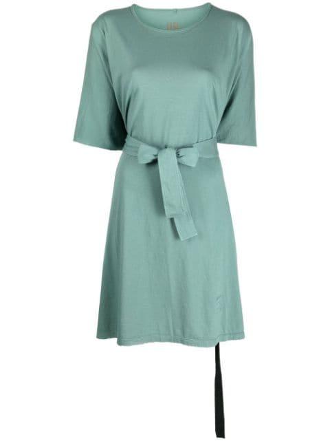 tie-front short-sleeved T-shirt by RICK OWENS