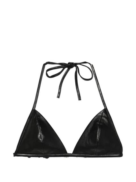 tie strap top by RICK OWENS
