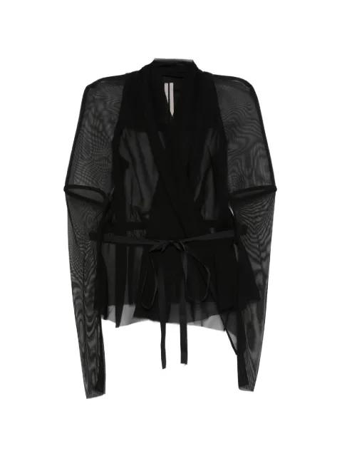tie-waist jacket by RICK OWENS