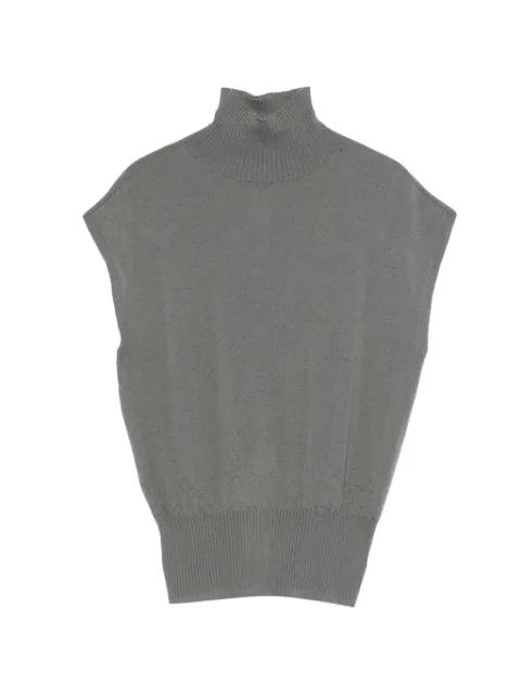turtleneck sleeveless top by RICK OWENS