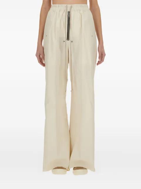 wide-leg drawstring trousers by RICK OWENS wide-leg drawstring trousers by RICK OWENS
