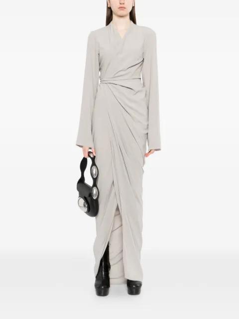 wrap draped maxi dress by RICK OWENS