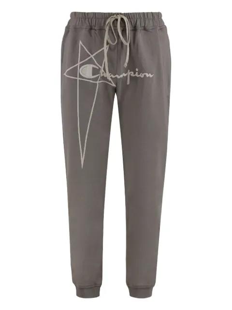 x Champion cotton track pants by RICK OWENS