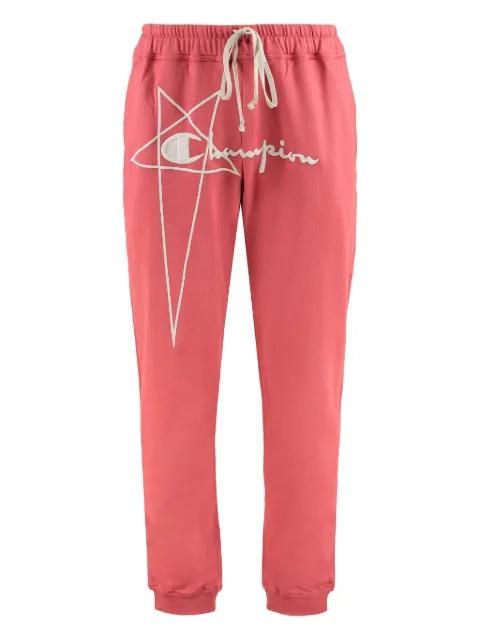 x Champion cotton track pants by RICK OWENS