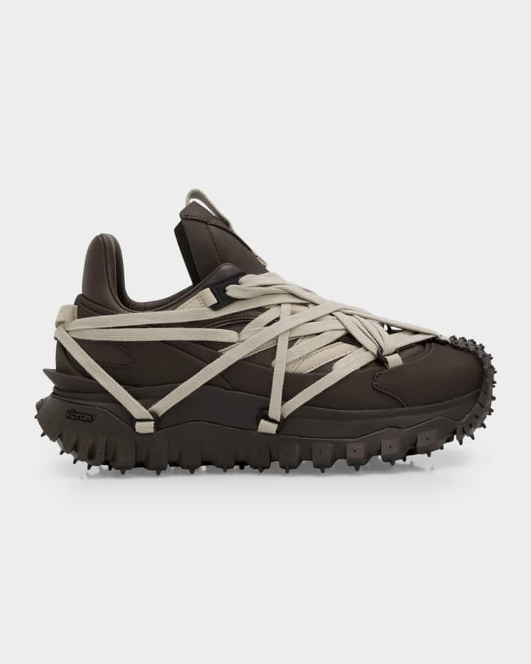 x Moncler Trailgrip Megalace Sneakers by RICK OWENS