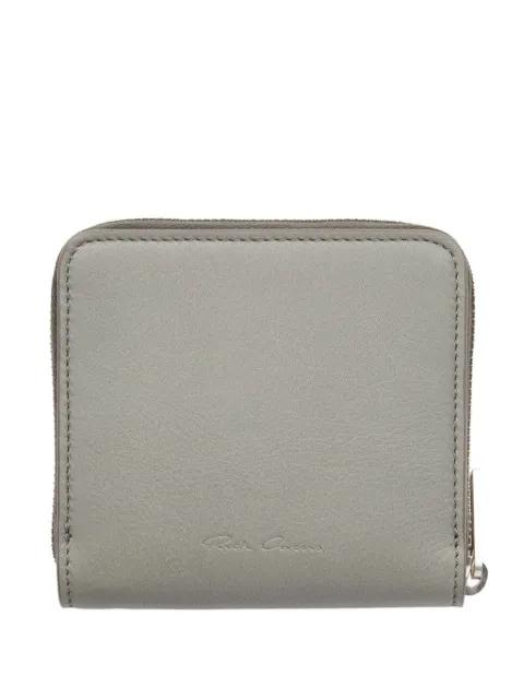 zip-around leather wallet by RICK OWENS