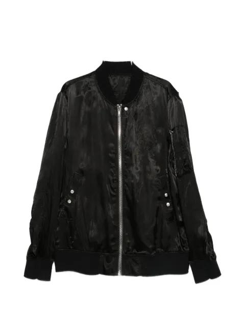 zip bomber jacket by RICK OWENS