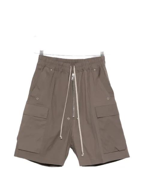 zip cargo shorts by RICK OWENS