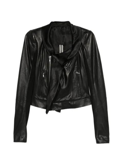 zip draped jacket by RICK OWENS