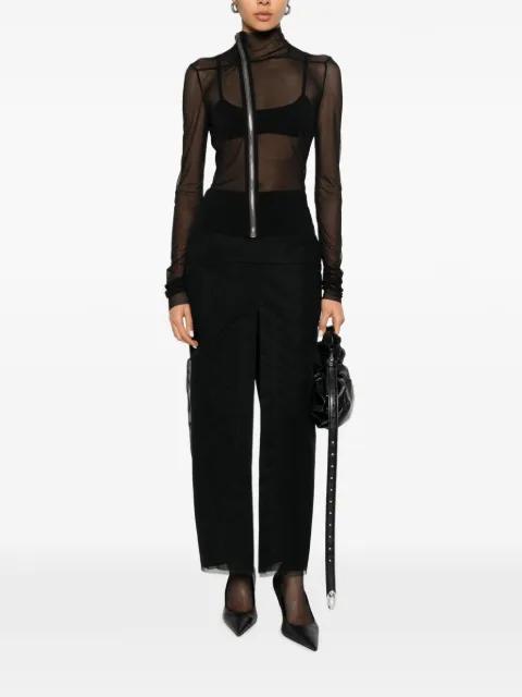 zip-fastening maxi skirt by RICK OWENS