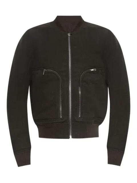 zip-fastening pocket bomber jacket by RICK OWENS