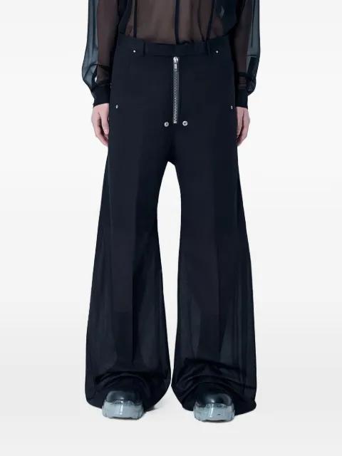 zip-fastening trousers by RICK OWENS