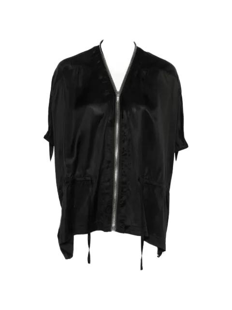 zip-up cape by RICK OWENS