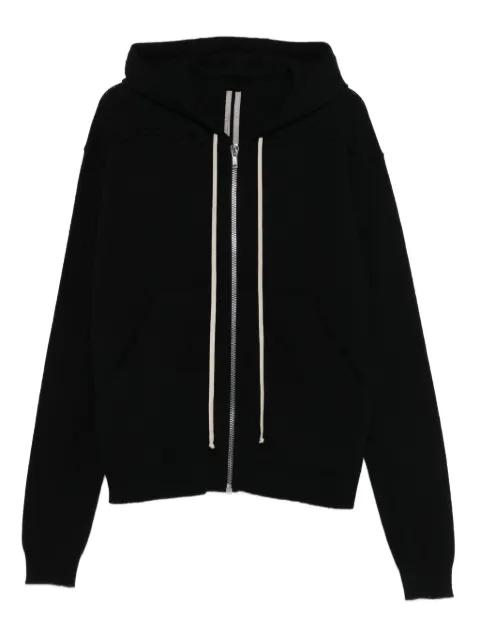 zip-up hoodied jacket by RICK OWENS
