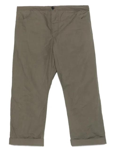 straight-leg trousers by RICORRROBE