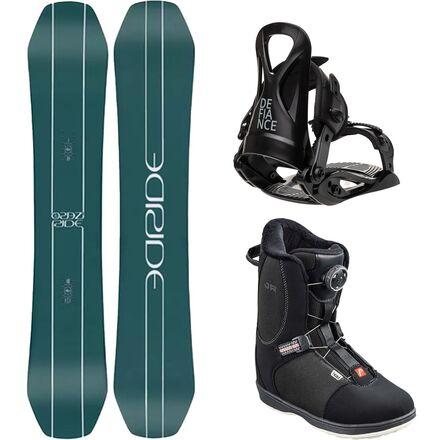 Zero Jr Snowboard + J1 Binding + Head Jr BOA Boot by RIDE
