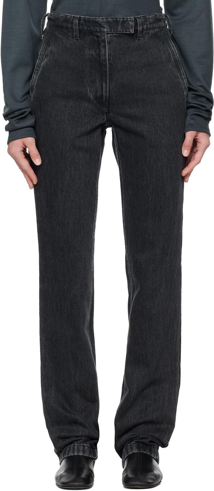 Black Faded Jeans by RIER