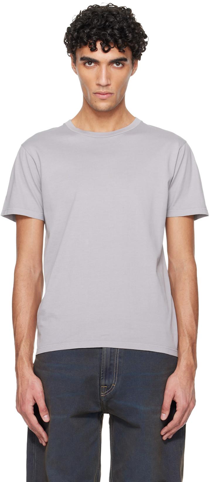 Gray Fitted T-shirt by RIER